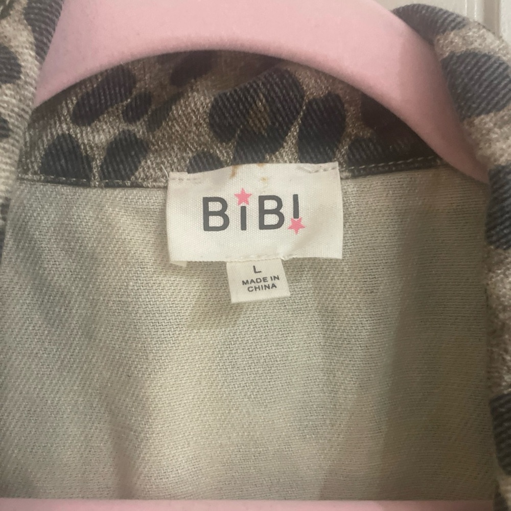 BiBi Leopard Print Button Down Shirt - image 6